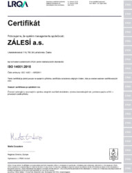 ISO 14001:2015 - CZ ISO 14001:2015 - CZ